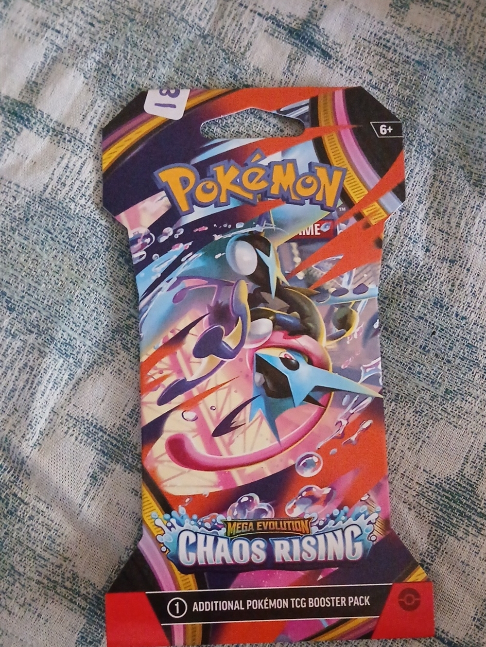 Pokemon Chaos Rising Kids Booster Art - Blue, Purple, Pink, Red, Black